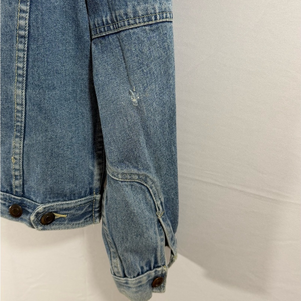 Patchwork Denim Jacket - image 5